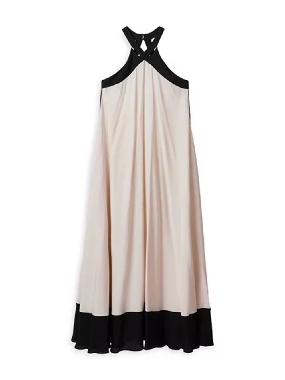 Reiss Aubree Color Blocked Maxi Dress in size 6 - Picture 6 of 7